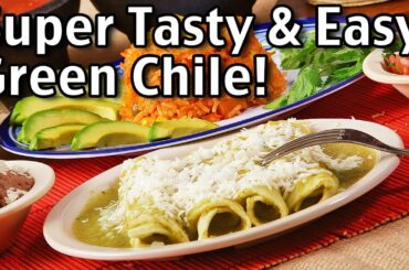 Tasty And Easy Green Chile Recipe! Cook Dinner With Me!