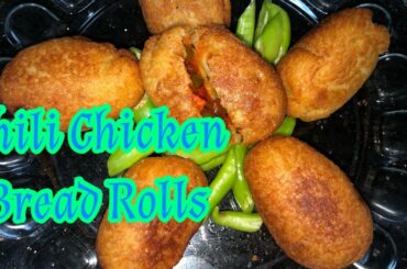 Chili Chicken Bread Roll | Bread Roll Recipe | Ramadan Recipes