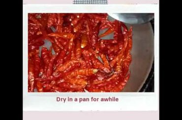 TIPS: HOW TO MAKE CHILI POWDER