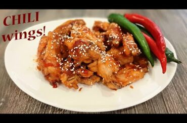 How to quickly and delicious cook chili chicken wings, the most DELICIOUS WINGS, it's a must-TRY!