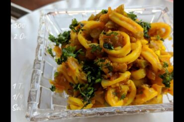 {Recipe}Goan Calamari Chili Fry/Squid chili fry/Goan Cuisine/Seafood Recipe-Cocinanispolina