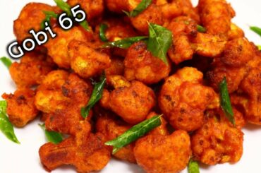 Restaurant style cauliflower chili recipe /Gobi 65/How to make Gobi chili in tamil/Niki's kitchen