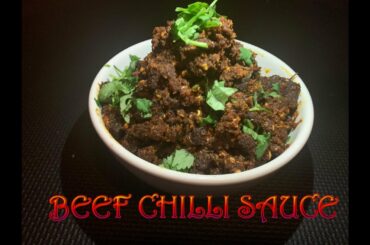 SPICY BEEF CHILI SAUCE/ASIAN STYLE BEEF CHILI SAUCE