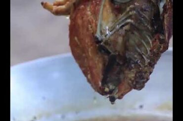 How to cook fried chicken with red hot chili recipe