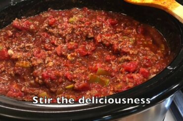 Tex Mex Chili Recipe - Quick!