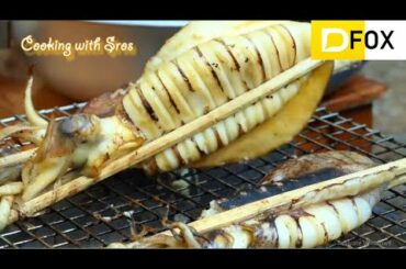Amazing Cooking Yummy Squid Grilling Chili Sauce Homemade - Squid Grilling Recipe