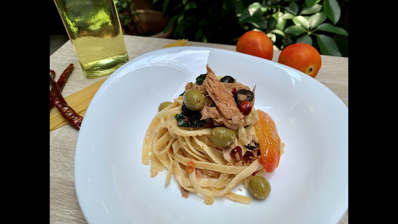 Tuna Pasta in Olive Oil - Affordable and Easy Recipe - Chili Chili