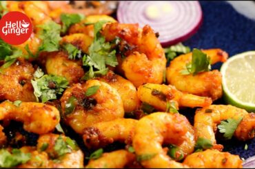 Best Chili Garlic Prawns (Shrimp) Recipe | How to make chili garlic Prawn (Shrimp) in 10 mins