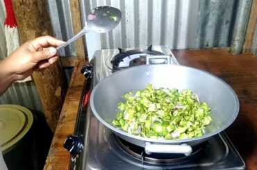 My simple recipe  Sigarillas and san marino chili corn tuna stir fry