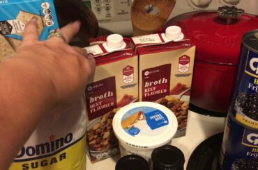 Small Winn Dixie Haul for Chili Ingredients