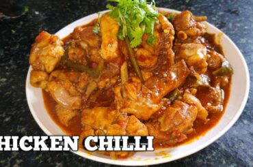 Chicken chilli gravy recipe in Kannada lChinese chilli chicken recipe with gravy  2020