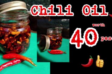 CHILI OIl RECIPE | 40pesos !!!