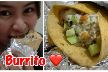 Burrito - How To Make Burrito Home Made Level | Chili - Salsa Tortilla