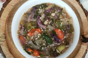 Vegetables in thai style chili garlic coriander sauce /asian vegetables /thai style /one pot dish