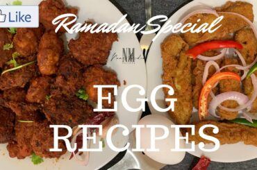 Egg Snacks-Chilli Egg & Egg Fingers|Naaz Recipes|Video #7 |Ingredients below in description