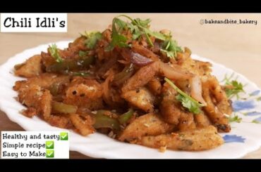 RAWA CHILI IDLI'S | Easy Recipe| Not Junk food; Healthy food | Healthy and Tasty