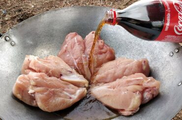 Yummy Roasted Chicken Chest with Coca-Cola / Chicken Chest Cooking Recipe