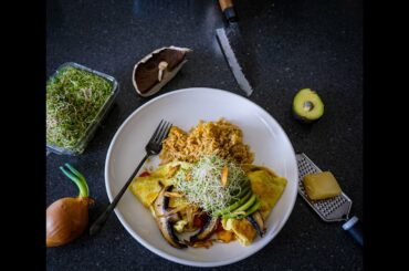 Chili Tomatoes Omelette