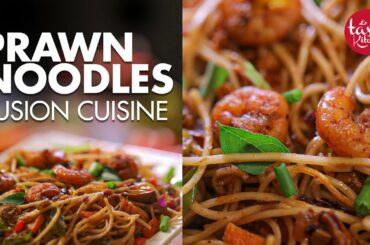 Chili Garlic Prawn Noodles | Prawn Noodles Recipe