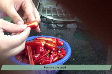 Chili Sauce for Chicken Rice | Recipe