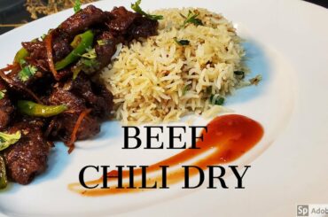 BEEF CHILI DRY Restaurant Recipe in Urdu/Hindi | The Kitchen Recipe
