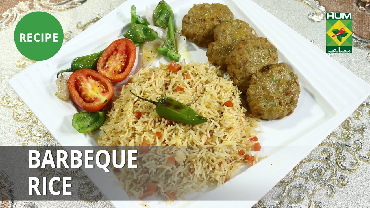 Barbeque Rice Recipe Flame On Hai Desi Food Chili Chili