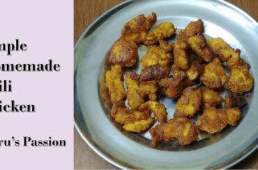 Simple Homemade Chili Chicken