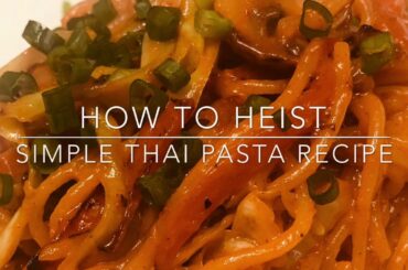 Pasta with Thai chili sauce Recipe
