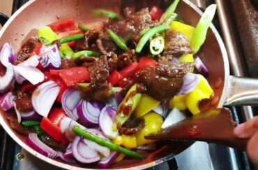 Spicy Chili Beef with Bell Pepper