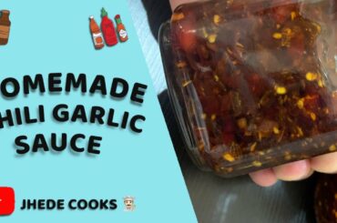 HOMEMADE CHILI GARLIC SAUCE