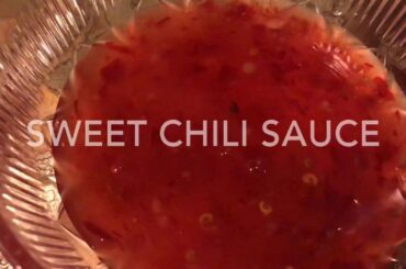 Sweet chili tomato sauce for fried fish