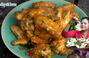 Cooking Chicken Wing Mix Chili Sauce Recipe - Cooking With Davann