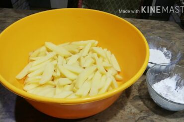 Hot Chili Fries - Fries Recipe - Masala Fries