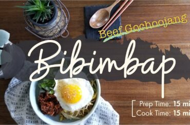 How to make Bibimbap with Chili Beef