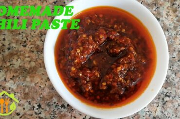How to make Chili paste at home | Easy and Tasty method | Asian Taste