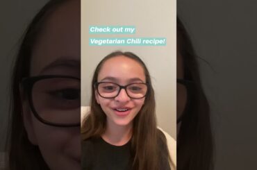 How to make Vegetarian Chili!