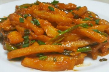 Honey Chilli Potato Recipe - Crispy Restaurant Style Starters - Homemade Crispy Honey Chilli Potato