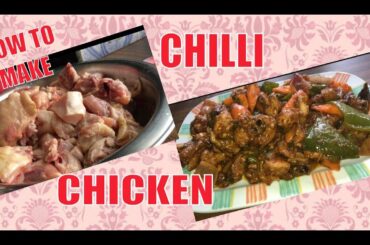 HOW TO COOK CHILI CHICKEN ( NEPALI STLYE )