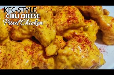 KFC-STYLE CHILI CHEESE FRIED CHICKEN | KUSINA NI INDAY | VLOG #101