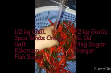 How To Make Chili Garlic Sauce #NEGOSYO