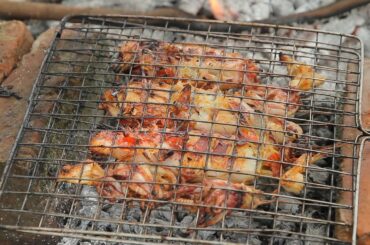 Grilled Squid with Super spicy Chili Garlic - Grilled Squid Recipe