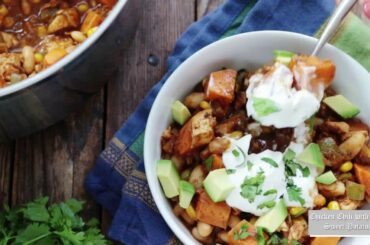 Chicken Chili with Sweet Potatoes
