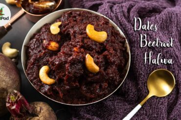 Dates Beetroot Halwa | No sugar sweet recipe | Beetroot dessert - Chili in a pod