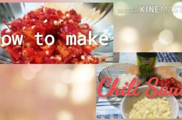 (Cook)How to make chili sauce/Siomai sauce/Easy way of making Chili Sauce