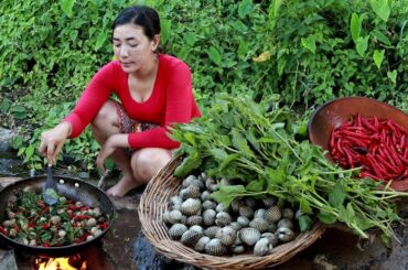 Cooking Oyster with red chili recipe eating delicious