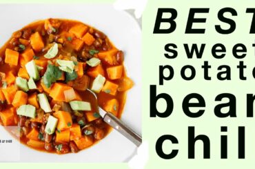 Sweet Potato Chili Recipe | Basil and Dill | Tasty Chili Recipe
