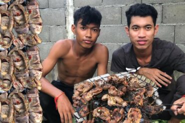 Yummy Grilling Chicken Gizzard Recipe with Pepper and Salt Chili - Sreyleak HD