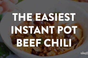Instant Pot Chili