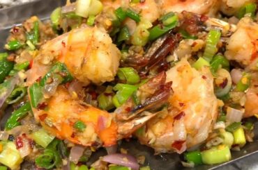 Yummy Garlic Chili Prawns Recipe | 5Star Kitchen