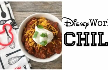 Disney World Chili Recipe | Toy Story Land